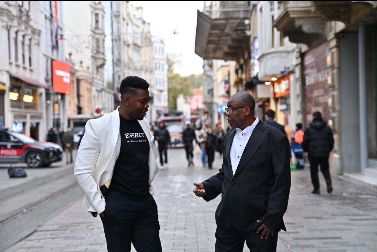 Jacquelin Magloire ak Jeff Magloire ap pale nan lari